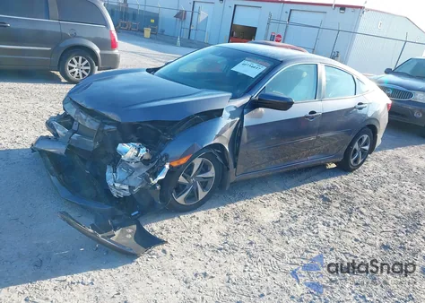 2020 Honda Civic Lx from USA, damaged, VIN 2HGFC2F65LH537876